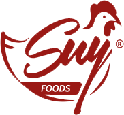 suy chicken corporation, suy foods, logo