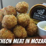 Luncheon Meat in Mozzarella Balls