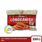 chicken longganisa hot & spicy 250g